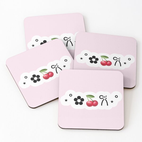 Item preview, Cute Emoticons Cherry Theme designed and sold by PopBubbleShop.