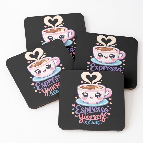 Item preview, Espresso Yourself And Chill Cozy Coffee Pun Quote designed and sold by ILYASSE1.