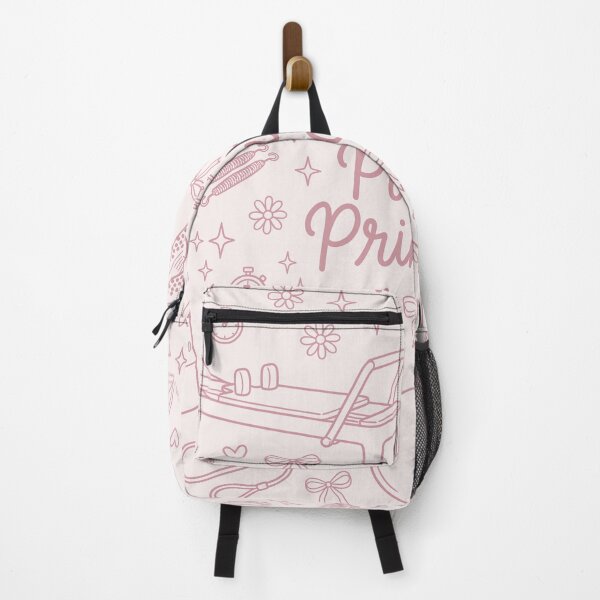 Item preview, Pilates Princess Doodle Collage Blush Pink - Coquette Fitness Workout Aesthetic designed and sold by BVDigitalArt.