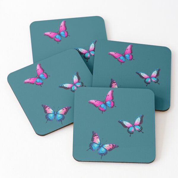 Item preview, Vibrant Neon Butterflies – Colorful Wall Art for Modern Home Decor designed and sold by Good Vibes .