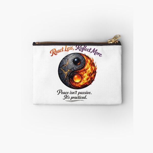 Item preview, React Less Reflect More Yin Yang Fire designed and sold by Dresut.