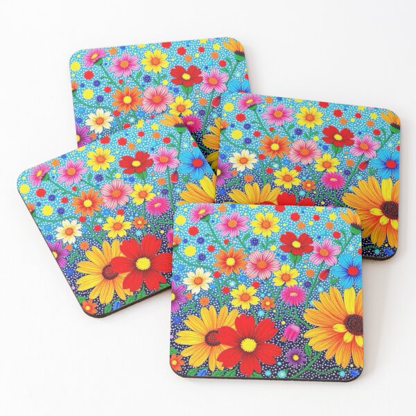 Item preview, Starry Floral Explosion designed and sold by TinCatOutPost.