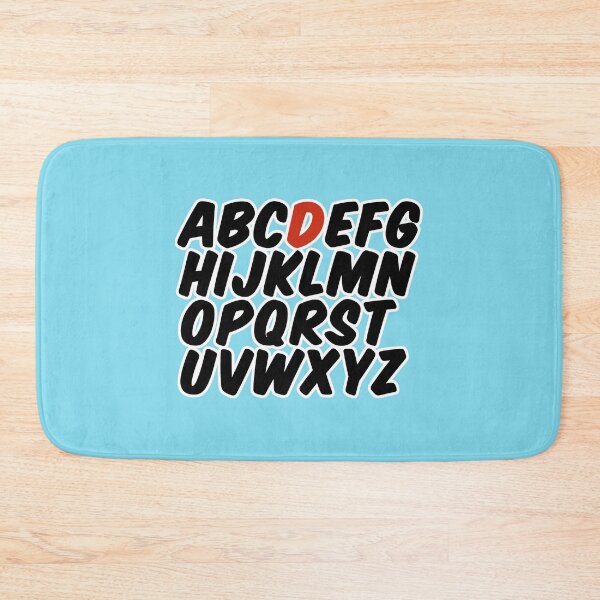 Item preview, Minimalist Alphabet – Letter D Initial Design designed and sold by hhells.