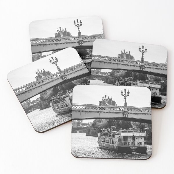 Item preview, The River Prince: Lendal Bridge and the Ouse in Monochrome designed and sold by ShaneJayGB.