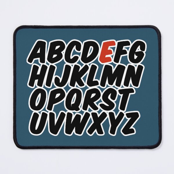 Item preview, Minimalist Alphabet – Letter E Initial Design designed and sold by hhells.