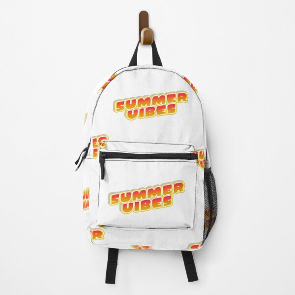 Item preview, Vibrant Pink and Orange "Summer Vibes" Typography Design designed and sold by VibranPalette.