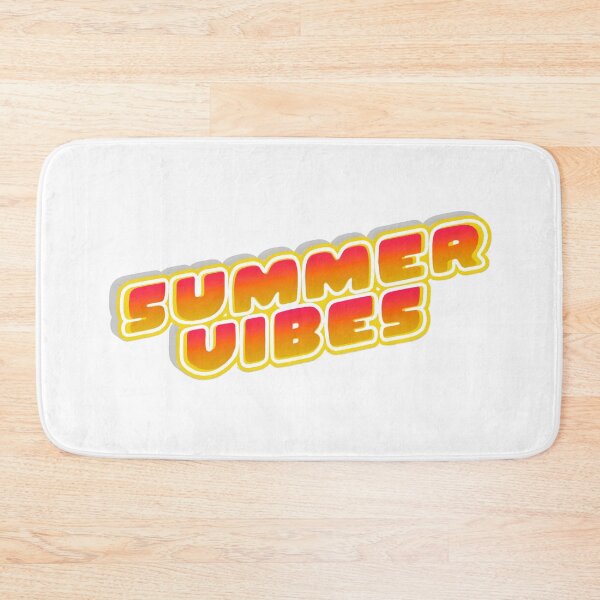 Item preview, Vibrant Pink and Orange "Summer Vibes" Typography Design designed and sold by VibranPalette.