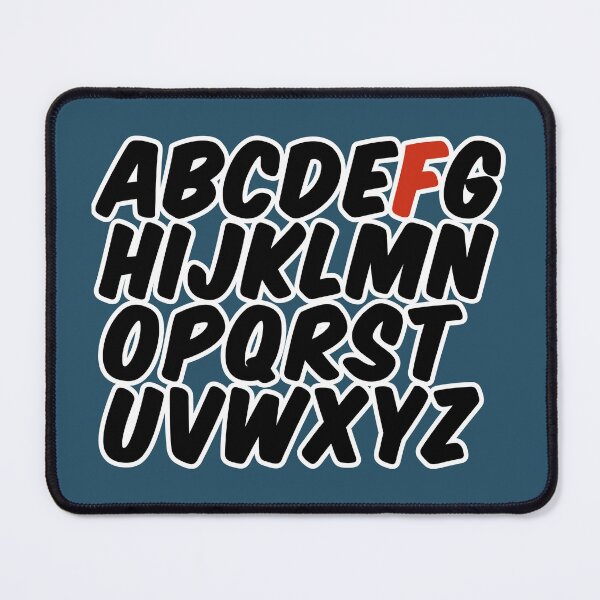 Item preview, Minimalist Alphabet – Letter F Initial Design designed and sold by hhells.