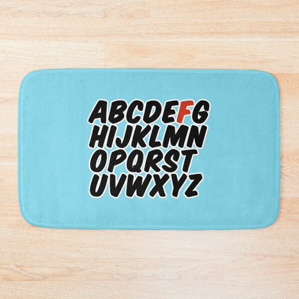 Item preview, Minimalist Alphabet – Letter F Initial Design designed and sold by hhells.