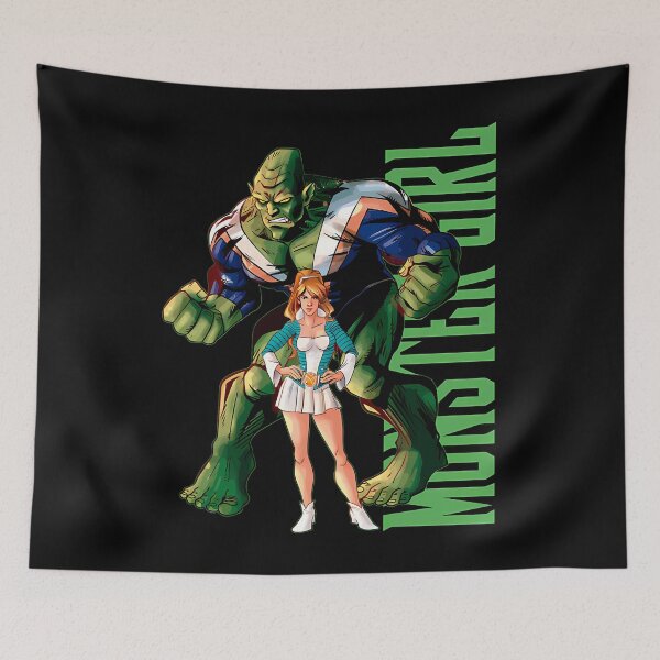 Item preview,  Monster Girl Invincible Design Female Superhero Comic Art Kaiju Power Style Invincible Series  designed and sold by Football Stickers World.