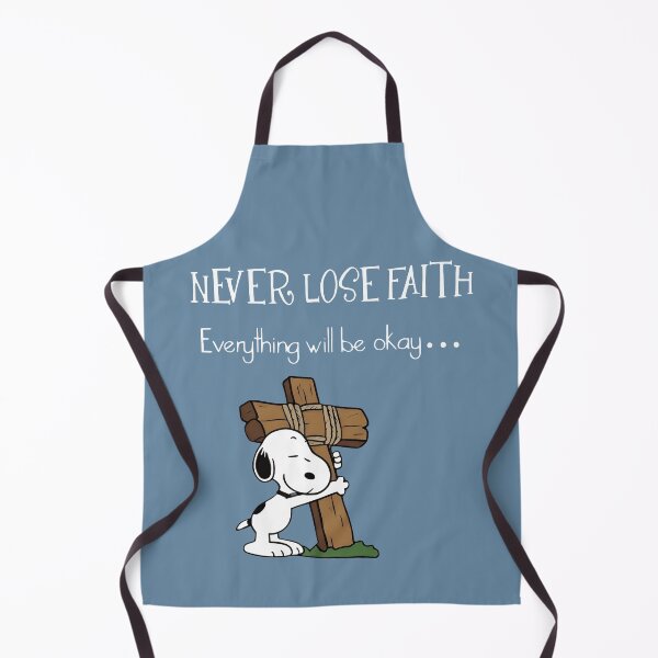 Item preview, Never Lose Faith Christian Quote Cross Cartoon Dog Vintage Aesthetic Classic T-Shirt designed and sold by ZWITABLDIYA.