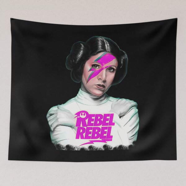 Artikelvorschau, Rebel Princess – Parodie – Pink Edition – Siegelreihe entworfen und verkauft von Football Stickers World.