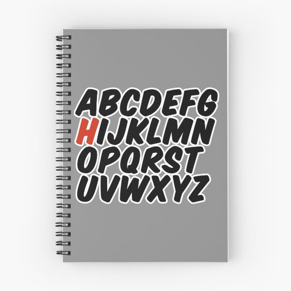 Item preview, Minimalist Alphabet – Letter H Initial Design designed and sold by hhells.