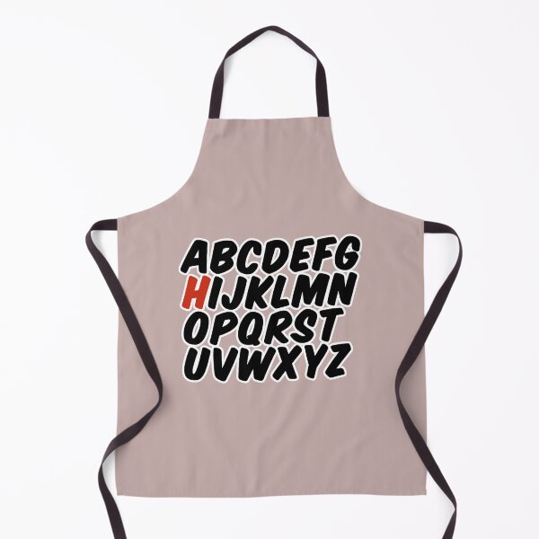 Item preview, Minimalist Alphabet – Letter H Initial Design designed and sold by hhells.