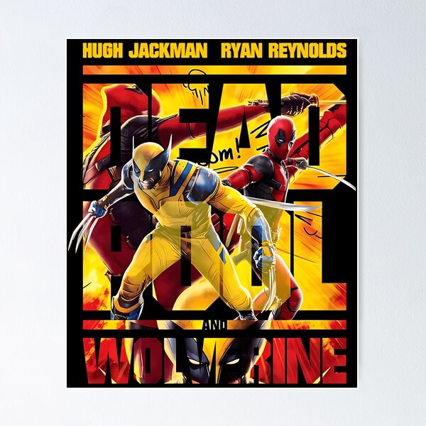 Item preview, Deadpool y Wolverine 4854 designed and sold by Football Stickers World.
