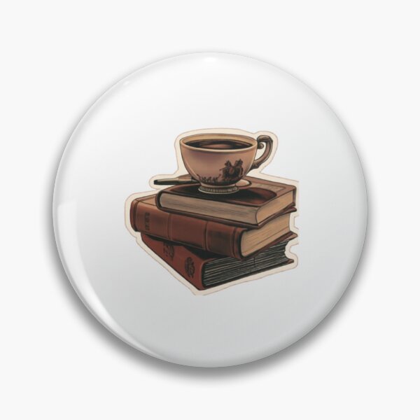 Item preview, Dark Academia Aesthetic Stacked Books and Tea designed and sold by jralexander025.