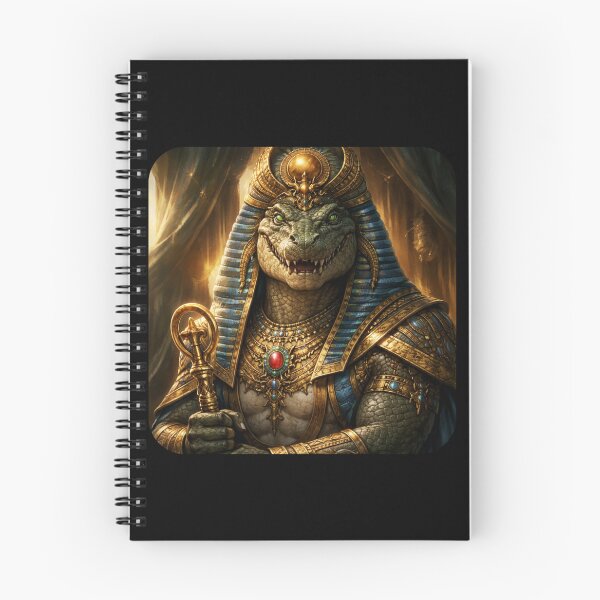 Item preview, Sobek Egyptian God Crocodile King designed and sold by AnalajiaDesigns.