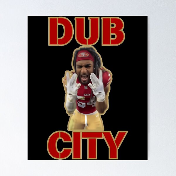 Item preview,  Fred Warner Dub City designed and sold by Football Stickers World.
