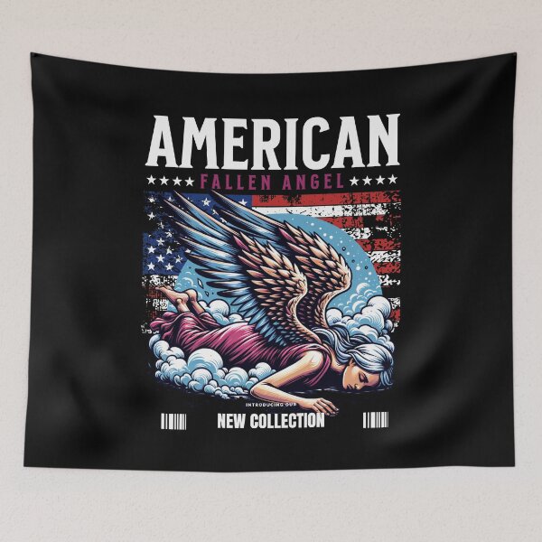 Item preview, American fallen  angel designed and sold by wildforcedesign.