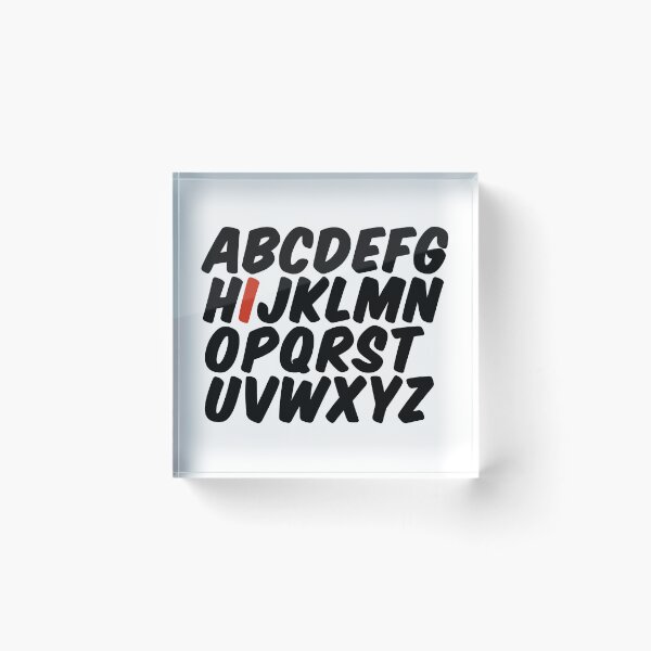 Item preview, Minimalist Alphabet – Letter I Initial Design designed and sold by hhells.