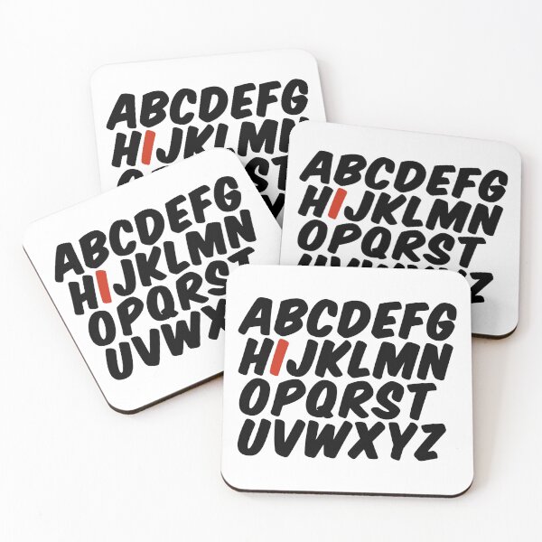 Item preview, Minimalist Alphabet – Letter I Initial Design designed and sold by hhells.