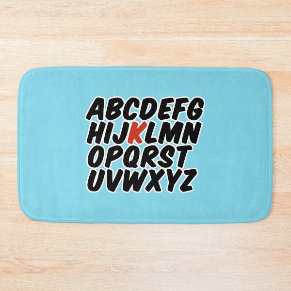 Item preview, Minimalist Alphabet – Letter K Initial Design designed and sold by hhells.