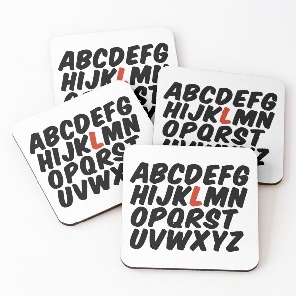 Item preview, Minimalist Alphabet – Letter L Initial Design designed and sold by hhells.