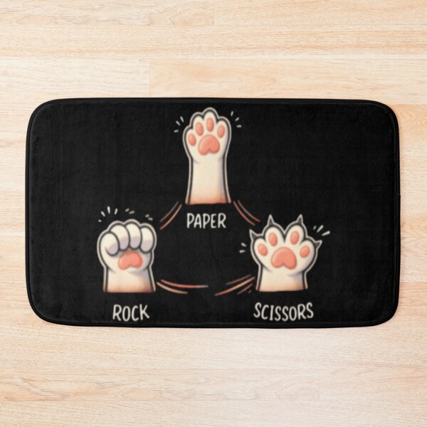 Item preview, Cat Paw Rock Paper Scissors designed and sold by szydelkowanika.