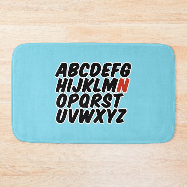 Item preview, Minimalist Alphabet – Letter N Initial Design designed and sold by hhells.