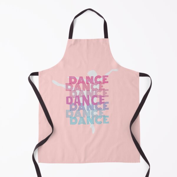 Item preview, Ballet Dancer Silhouette Dance Text Retro Look Lettering designed and sold by Rosemarie Guieb Designs.
