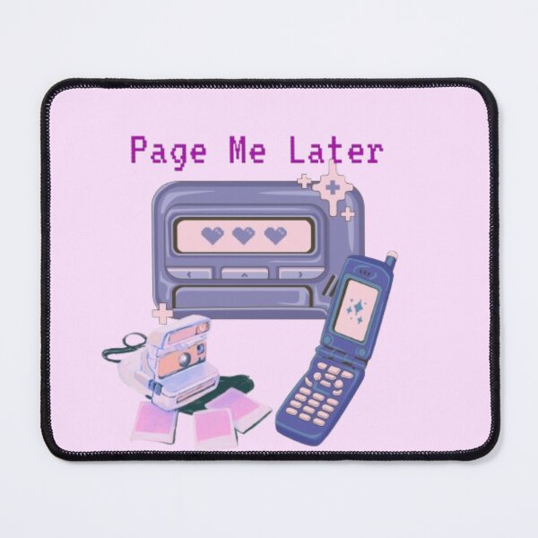 Item preview, Retro Purple Flip Phone and Pager Y2K Style designed and sold by Akira Design Store.