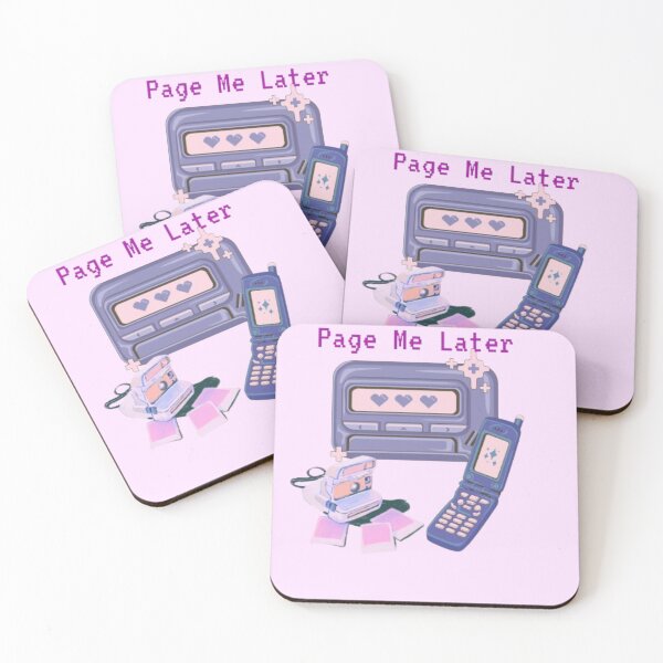 Item preview, Retro Purple Flip Phone and Pager Y2K Style designed and sold by Akira Design Store.