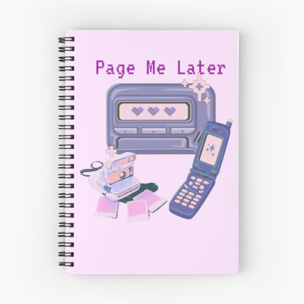Item preview, Retro Purple Flip Phone and Pager Y2K Style designed and sold by Akira Design Store.