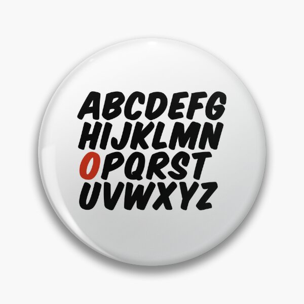 Item preview, Minimalist Alphabet – Letter O Initial Design designed and sold by hhells.