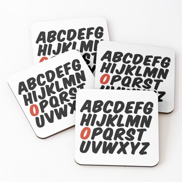 Item preview, Minimalist Alphabet – Letter O Initial Design designed and sold by hhells.
