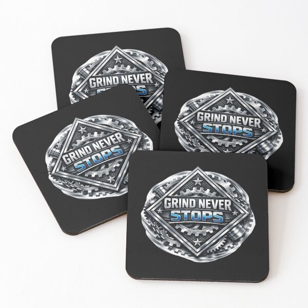 Item preview, Grind Never Stops designed and sold by RisingWolfStudio.