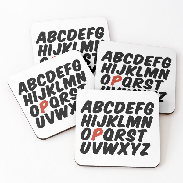 Item preview, Minimalist Alphabet – Letter P Initial Design designed and sold by hhells.