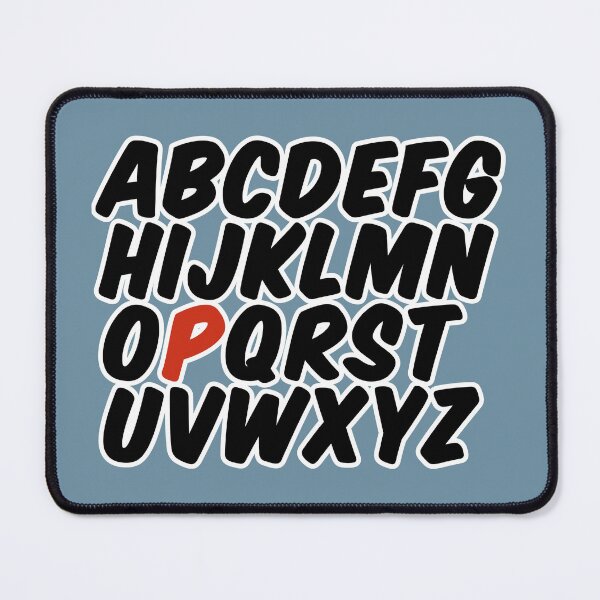 Item preview, Minimalist Alphabet – Letter P Initial Design designed and sold by hhells.