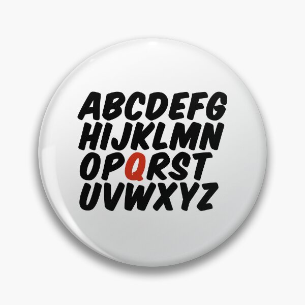 Item preview, Minimalist Alphabet – Letter Q Initial Design designed and sold by hhells.