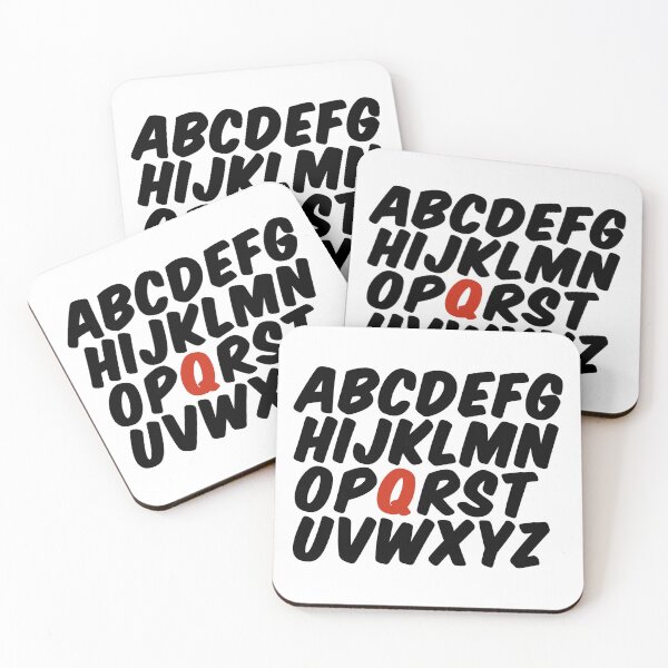 Item preview, Minimalist Alphabet – Letter Q Initial Design designed and sold by hhells.