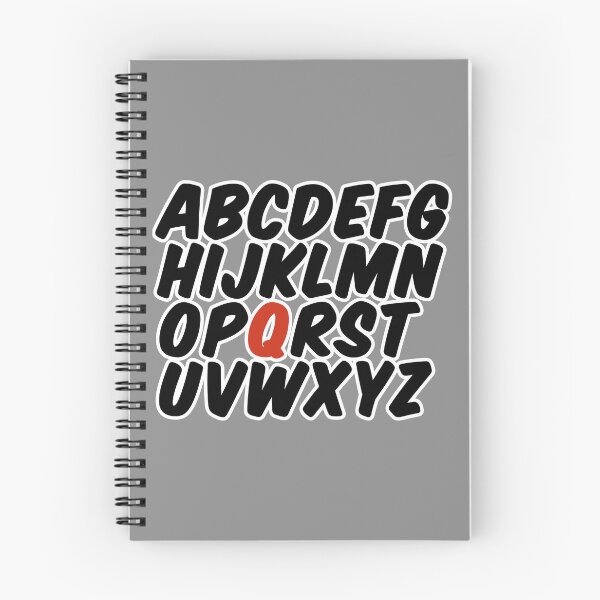 Aperçu de l'œuvre Alphabet minimaliste – Initiale de la lettre Q créée et vendue par hhells.