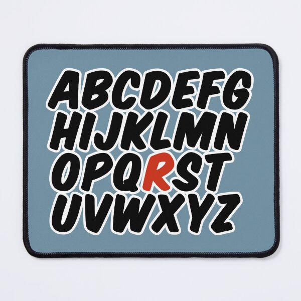Item preview, Minimalist Alphabet – Letter R Initial Design designed and sold by hhells.