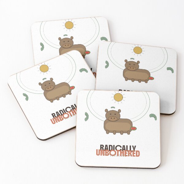 Item preview, Radically Unbothered Capybara Zen Mode designed and sold by FlamaC.
