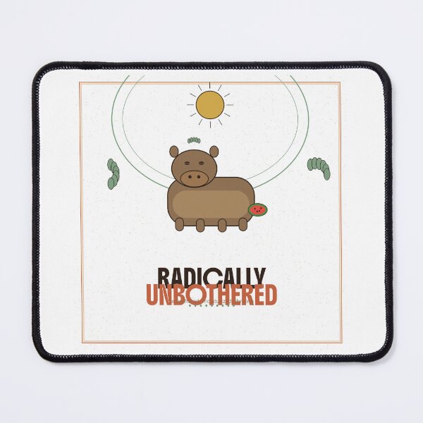 Item preview, Radically Unbothered Capybara Zen Mode designed and sold by FlamaC.