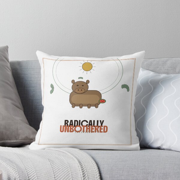 Item preview, Radically Unbothered Capybara Zen Mode designed and sold by FlamaC.