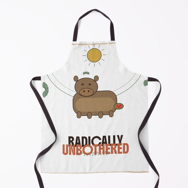 Item preview, Radically Unbothered Capybara Zen Mode designed and sold by FlamaC.
