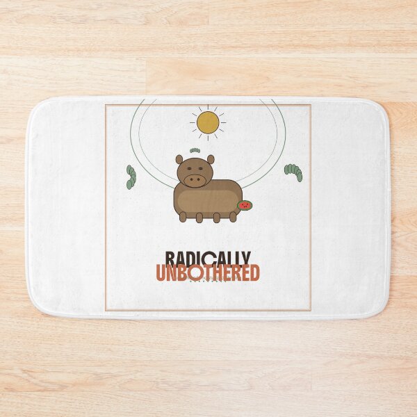 Item preview, Radically Unbothered Capybara Zen Mode designed and sold by FlamaC.