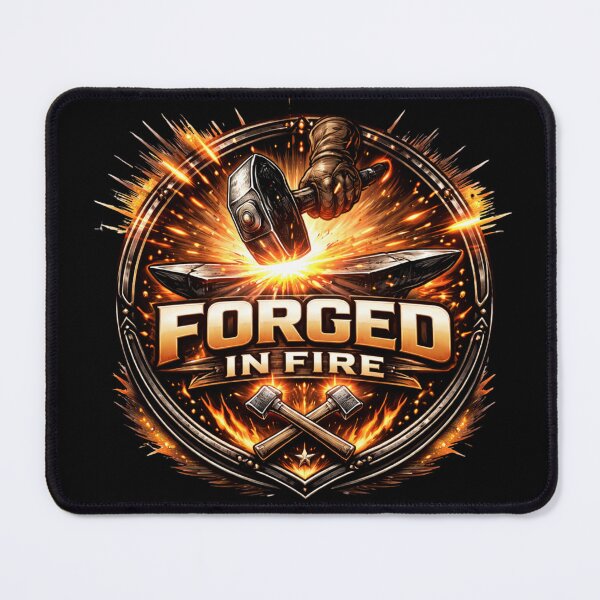 Item preview, Forged in Fire designed and sold by RisingWolfStudio.