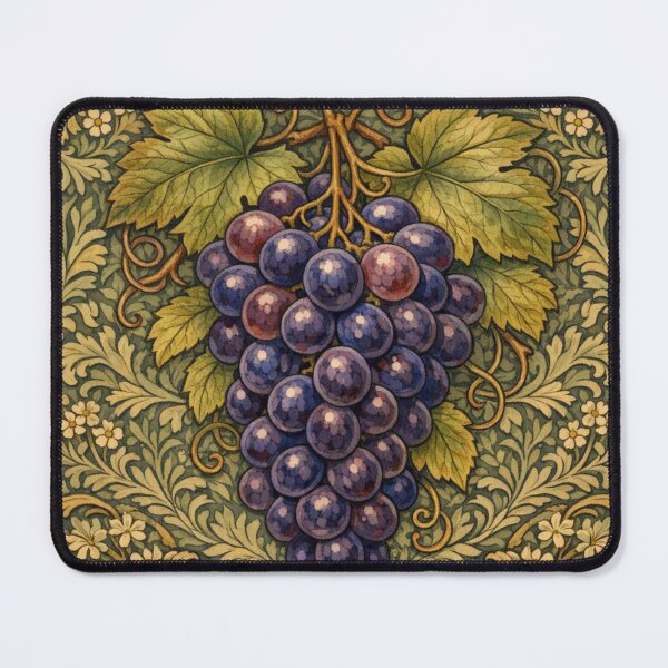 Item preview, Vintage boho grapes botanical  designed and sold by hollycooper.