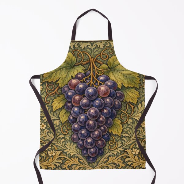 Item preview, Vintage boho grapes botanical designed and sold by hollycooper.